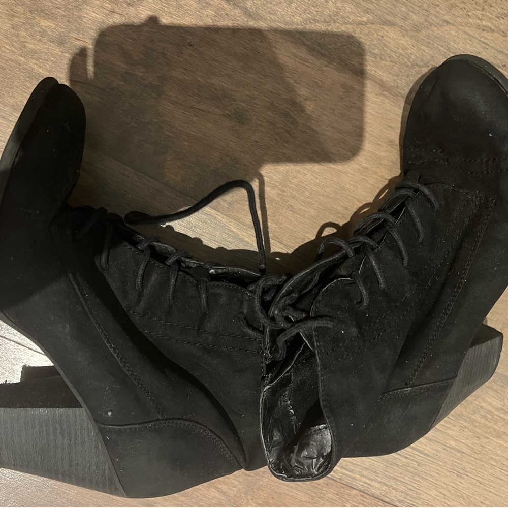 Heeled Boots Black
